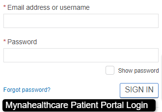 Mynahealthcare Patient Portal Login