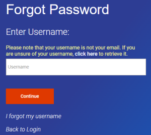 BIDMC Patient Portal forgot password