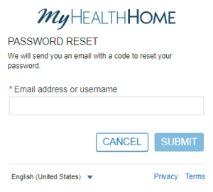 Grandview Patient Portal forgot password