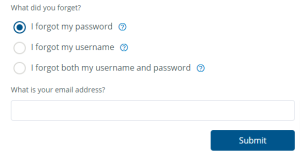 HCA Patient Portal forgot passwords