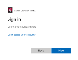IU Health Team Portal Login 