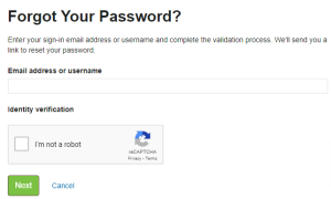 Moffitt Patient Portal forgot password
