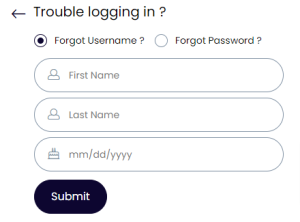 Salud Patient Portal forgot passwords