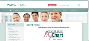 Watson Clinic Patient Portal Login