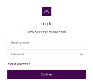 ADHD Patient Portal