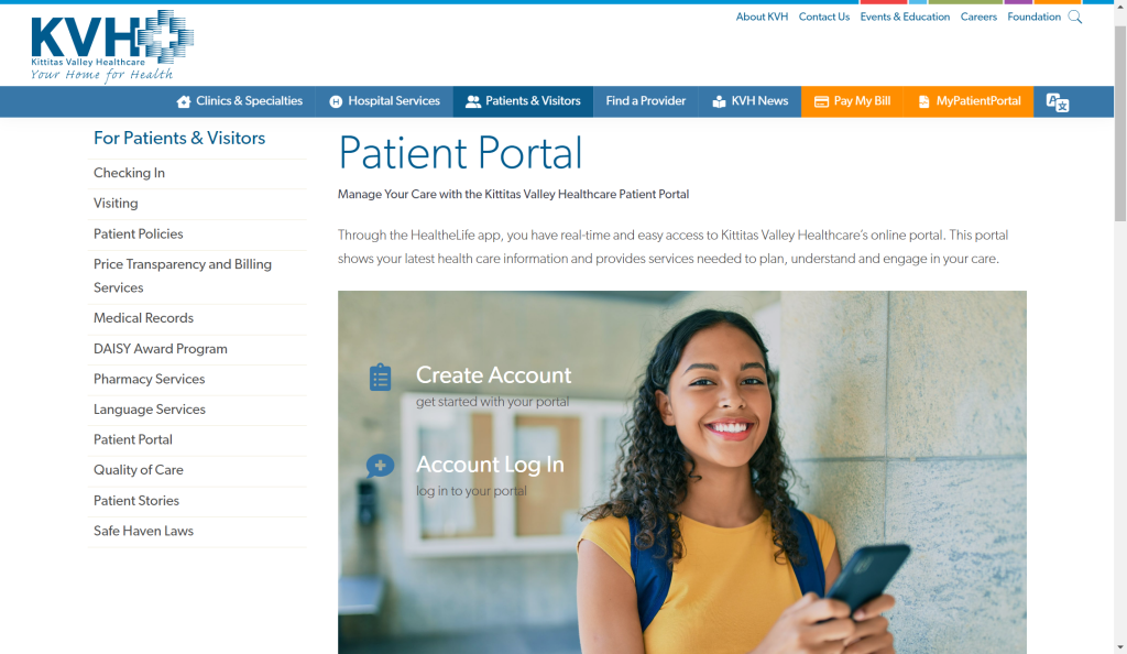 KVH Patient Portal