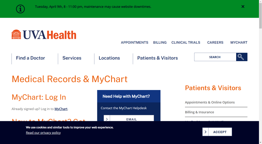 UVA Patient Portal